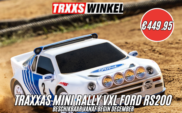 Traxxas Mini Rally VXL Ford RS200